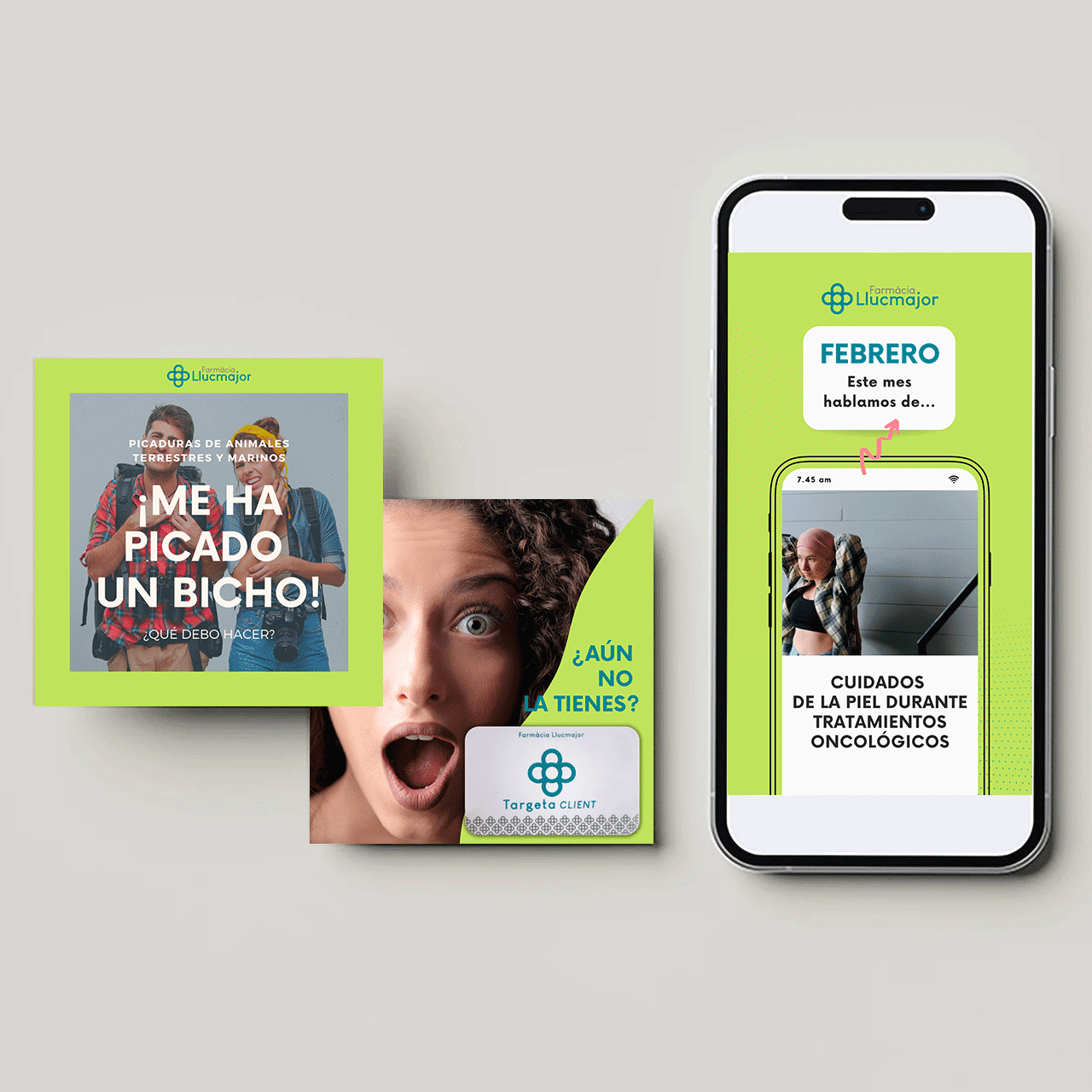 Gestió de contingut per al comerç de proximitat Farmàcia Llucmajor